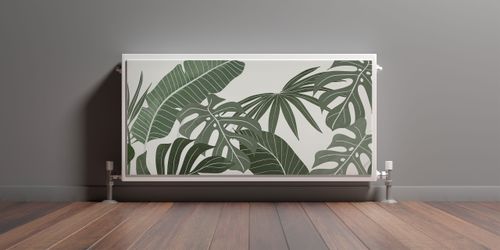 Osłona MAGNETYCZNA Kaloryfera Tropikalne Liście Rośliny 110cm x 60cm na Arena.pl