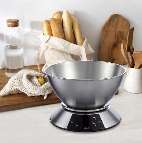 Waga kuchenna IDEAL elektroniczna z MISKĄ PRECYZYJNA DOTYKOWY PANEL na Arena.pl
