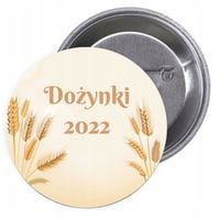 Przypinki buttony DOŻYNKI 2022 HIT