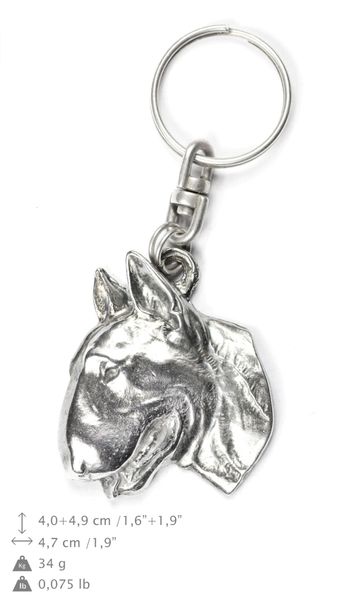 Bulterier brelok do kluczy Art-Dog zdjęcie 3