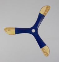 Yeti Niebieski bumerang powracający praworęczny