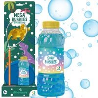 zestaw do tworzenia baniek mydlanych dinozaury duże bańki płyn 450ml