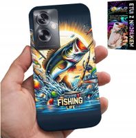ETUI DO OPPO A79 5G - WZORY DLA WĘDKARZA, RYBY, DORSZ, ŁOSOŚ