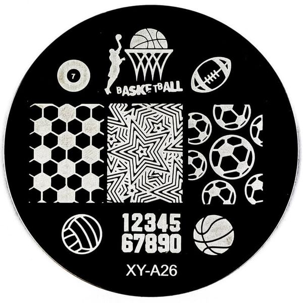 Blaszka do stempelków XYA 26 zdjęcie 1