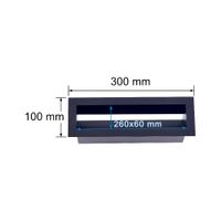 kratka kominkowa luft 100*300mm - kra lu 30