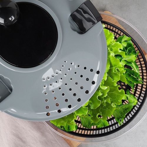 Sitko Wirówka do Sałaty Warzyw Owoców Suszarka Obrotowa Pojemnik Cedzak na Arena.pl