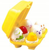 TOMY P2L piszczące jajeczka 6szt w pojemniku E1581