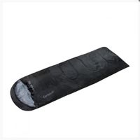 Śpiwór koperta z kapturem Cougar 350 czarny Campus L