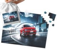 PUZZLE TRADYCYJNE - SUPER SAMOCHODY Volkswagen MEGA WZORY 70el + WORECZEK