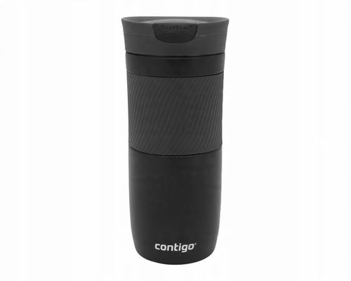 KUBEK TERMICZNY CONTIGO BYRON 470ML CZARNY - BLOKADA POKRYWY - BEZ BPA na Arena.pl