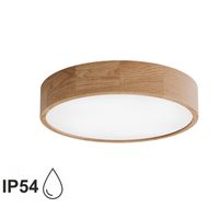 Sufitowa lampa drewniana 137623600035 IP54 ekologiczna dąb