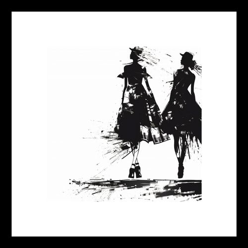 Plakat 20x20cm Atramentowy Przerys na Arena.pl