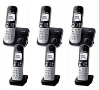 PANASONIC KX-TG 6812 PDB TELEFON DECT 6 SŁUCHAWEK