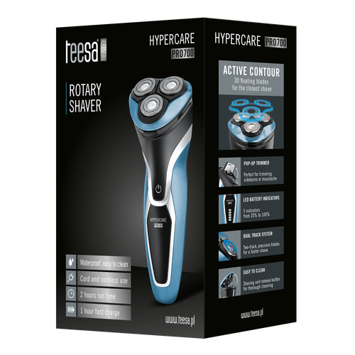 Golarka rotacyjna Teesa HYPERCARE PRO700 trymer na Arena.pl