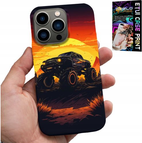 ETUI DO IPHONE 15 PRO - MONSTERTRUCK, CIĘŻARÓWKA, WZORY + SZKŁO na Arena.pl