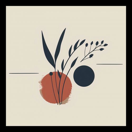 Plakat 30x30cm Botaniczna Barwa na Arena.pl