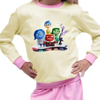 Piżama dziecięca - W głowie się nie mieści/Inside Out