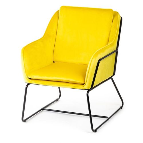 Fotel Stella Black Yellow na Arena.pl