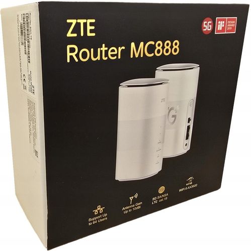ZTE MC888 5G Router na kartę SIM 5G 4G LTE Wi-Fi 6 Bridge Zaplombowany PL na Arena.pl