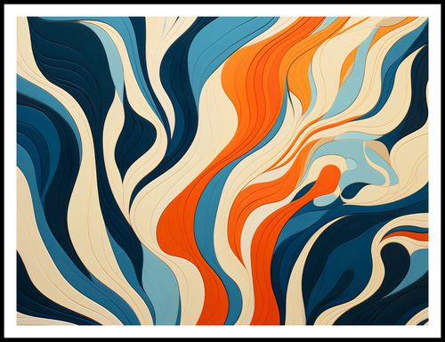 Plakat 100x75cm Oceaniczne Fale na Arena.pl