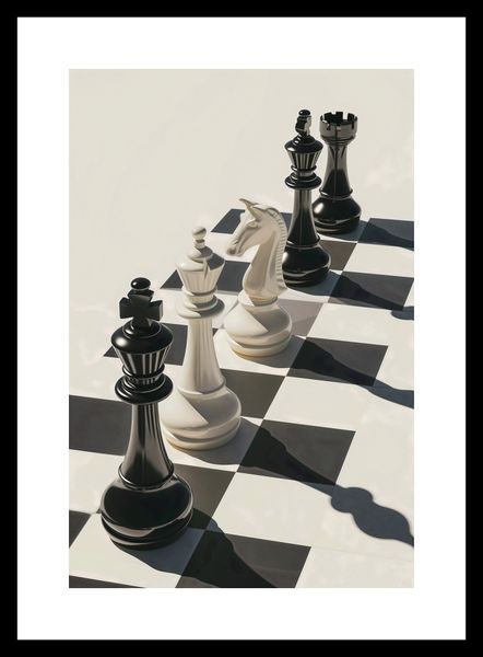 Plakat 20x30cm Szach i Mat zdjęcie 3