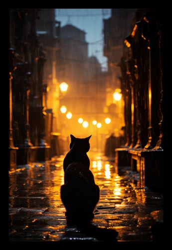 Plakat 20x30cm Samotna Wędrowczyni na Arena.pl