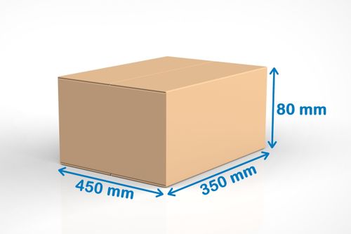 karton klapowy 450x350x80mm 380g/m2 na Arena.pl
