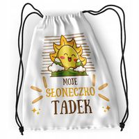 Plecak Sportowy Szkolny Dla Tadka Syna Dziecka Z Nadrukiem Ze Zdjęciem