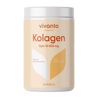 Kolagen Collagen Rybi Kwas Hialuronowy Na Kości Włosy 10000mg Vivanto 339g