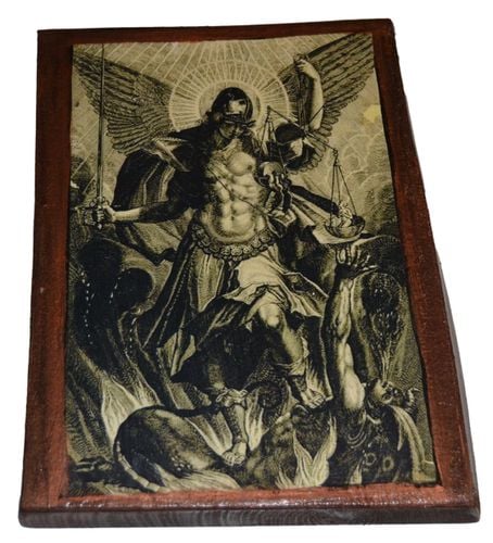 Ikona Święty Michał Archanioł patron policjantów żołnierzy na Arena.pl