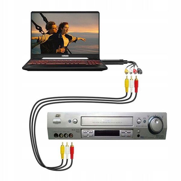 NAGRYWARKA OBRAZU VHS - RCA (CINCH) DO USB zdjęcie 2