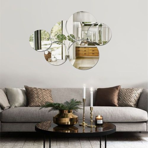 Dekoracyjne Lustro Akrylowe Koła na Arena.pl