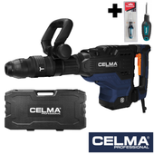 Młot wyburzeniowy CELMA Pro PRWg 45GEO 1700W SDS-MAX 45J + wkrętak MAKITA