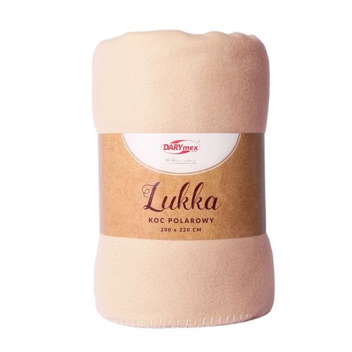 Koc polarowy LUKKA/beż/150x200 na Arena.pl