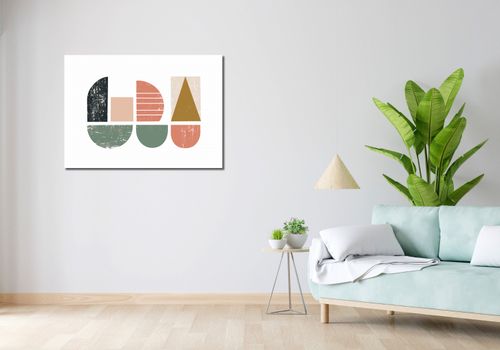 Obraz 100x70cm Ziarnista Symetria na Arena.pl