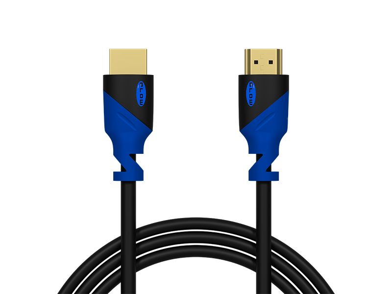 Przyłącze HDMI-HDMI BLUE proste 3m 4K zdjęcie 1