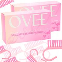 100 sztuk SZCZOTECZKI jednorazowa Do Usuwania Pyłu Paznokci Manicure