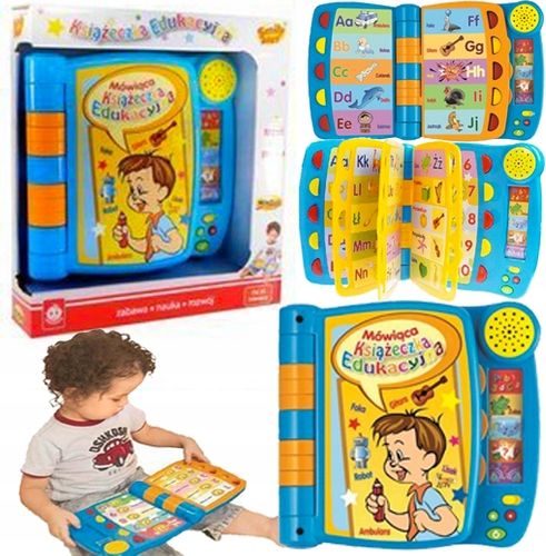9019 Smily Play MÓWIĄCA KSIĄŻECZKA EDUKACYJNA UCZY KSIĄŻKA INTERAKTYWNA na Arena.pl