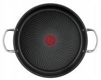 Patelnia z pokrywką i uchwytami TEFAL Infinite H8157125 26 cm stal indukcja
