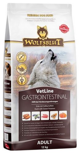 Wolfsblut Dog VetLine Gastrointestinal - kaczka i bataty 12kg na Arena.pl
