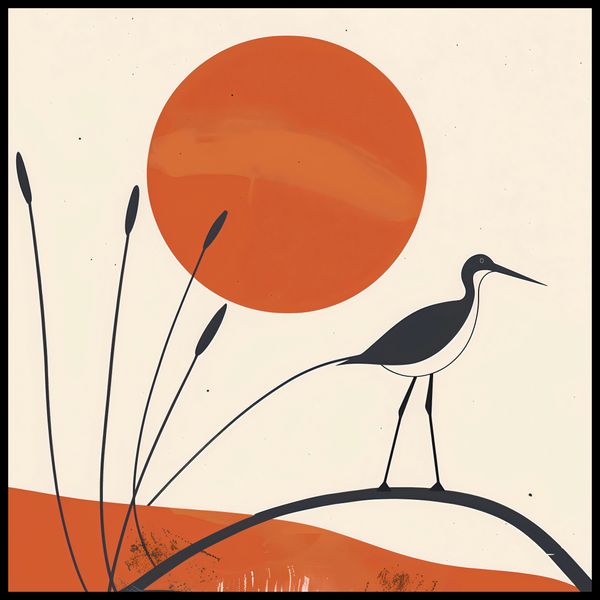 Plakat 70x70cm Ciepło Zachodów zdjęcie 2