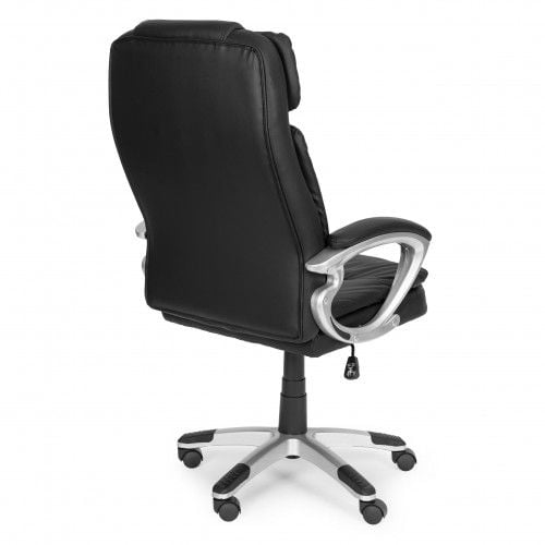 FOTEL BIUROWY MODERNHOME ERGONOMIA PODWÓJNA TAPICERKA REGULACJA na Arena.pl