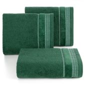 Ręcznik bawełniany AMANDA 30x50 butelkowa zieleń