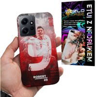 ETUI CASE DO XIAOMI NOTE 12 4G - FC BARCELONA LEWANDOWSKI PIŁKARSKIE WZORY