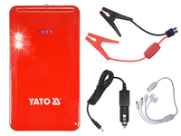 YATO URZĄDZENIE ROZRUCHOWE POWERBANK JUMP STARTER 7500mAh 12V 400A LATARKA