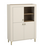 Nowoczesna Komoda 96 cm Kaszmir 3D ROSA DL 3 kolory