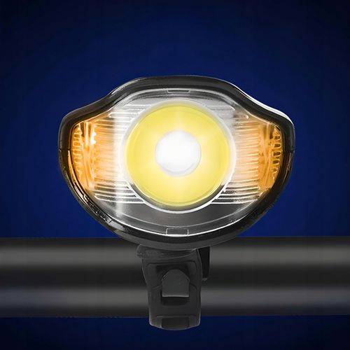 LAMPKA ROWEROWA LED LICZNIK KM PRĘDKOŚCIOMIERZ DZWONEK PRZÓD + TYŁ na Arena.pl