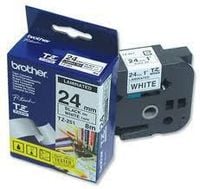 Brother P-Touch Tape Black on White