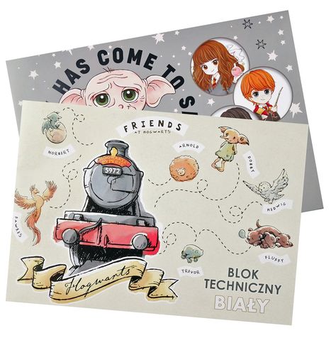 blok tech biały a4/10k / harry potter 2765 a'10 na Arena.pl