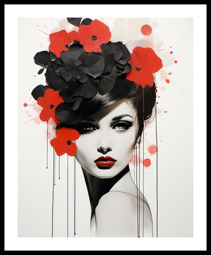 Plakat 40x50cm Kwiatowa Pasja na Arena.pl